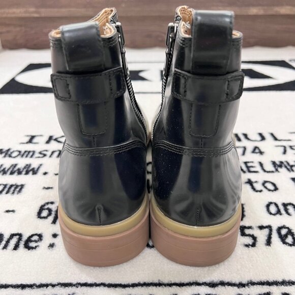 George Brown Bilt Waterproof Weatherproof Black Boots with Gum Sole - Picture 4 of 9